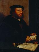 Hans holbein the younger Portrait of a Man oil painting artist